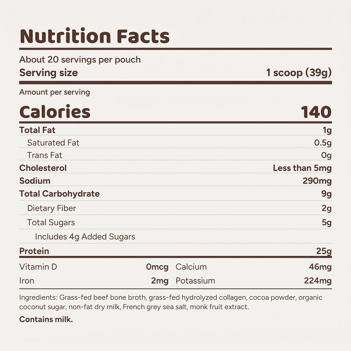 Bone Broth Hot Cocoa