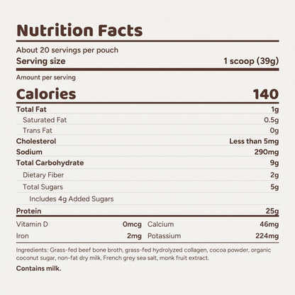 Bone Broth Hot Cocoa